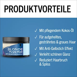 Tönungsmaske Anti-Gelbstich   Schwarzkopf Blonde