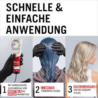 Farb-Glanzbehandlung Glossing Kühles Blond Schwarzkopf Brillance