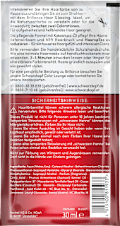 Farb-Glanzbehandlung Glossing Kühles Blond Schwarzkopf Brillance