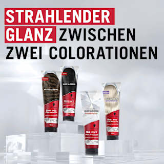 Farb-Glanzbehandlung Glossing Kühles Blond Schwarzkopf Brillance