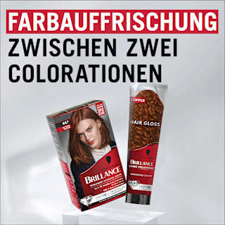 Farb-Glanzbehandlung Glossing Kupfer Schwarzkopf Brillance