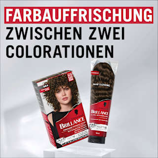 Farb-Glanzbehandlung Glossing Schokobraun Schwarzkopf Brillance