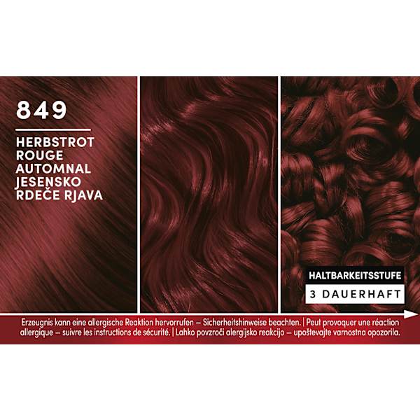 Haarfarbe 849 Herbstrot Schwarzkopf Brillance