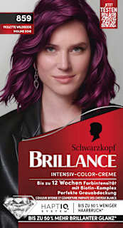 Haarfarbe 859 Violette Wildseide Schwarzkopf Brillance