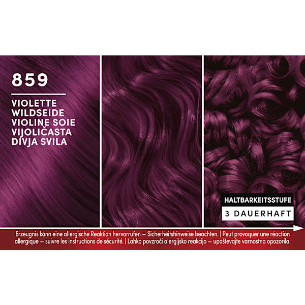 Haarfarbe 859 Violette Wildseide Schwarzkopf Brillance