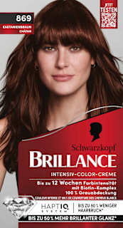 Haarfarbe 869 Kastanienbraun  Schwarzkopf Brillance