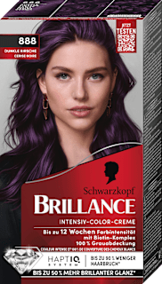 Haarfarbe 888 Dunkle Kirsche Schwarzkopf Brillance