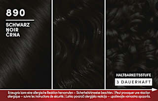 Haarfarbe 890 Schwarz Schwarzkopf Brillance