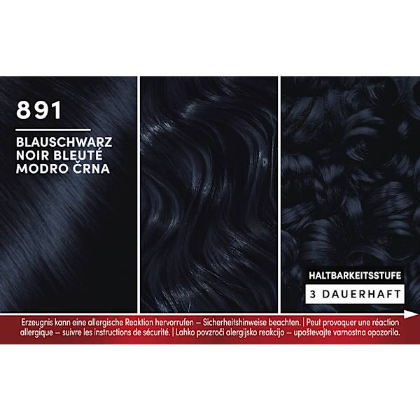 Haarfarbe 891 Blauschwarz Schwarzkopf Brillance
