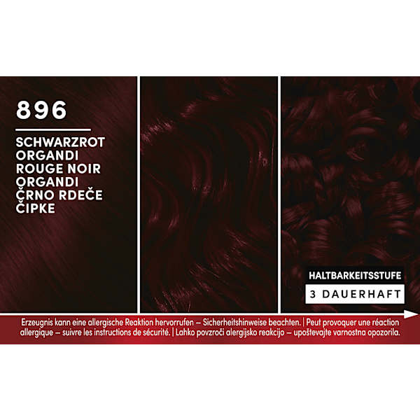 Haarfarbe 896 Schwarzrot Organdi Schwarzkopf Brillance