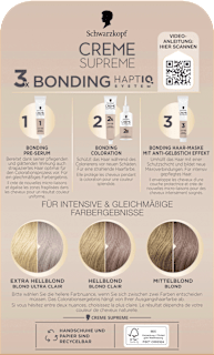 Haarfarbe 10-55 Kühles Silberblond Schwarzkopf CREME SUPREME