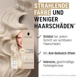 Haarfarbe 11-11 Ultra-Helles Titanblond Schwarzkopf CREME SUPREME