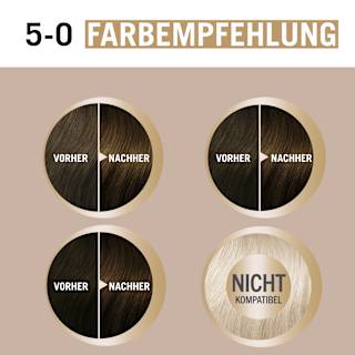 Haarfarbe 5-0 Natürliches Braun Schwarzkopf CREME SUPREME
