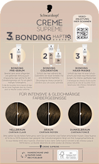 Haarfarbe 5-0 Natürliches Braun Schwarzkopf CREME SUPREME