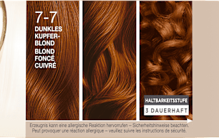 Haarfarbe 7-7 Dunkles Kupferblond Schwarzkopf CREME SUPREME