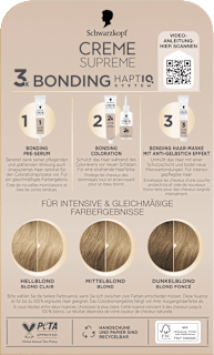 Haarfarbe 9-16 Helles kühles Blond Schwarzkopf CREME SUPREME