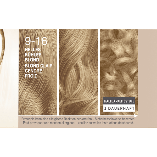 Haarfarbe 9-16 Helles kühles Blond Schwarzkopf CREME SUPREME