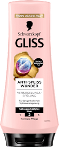 Conditioner Anti-Spliss Wunder Schwarzkopf GLISS