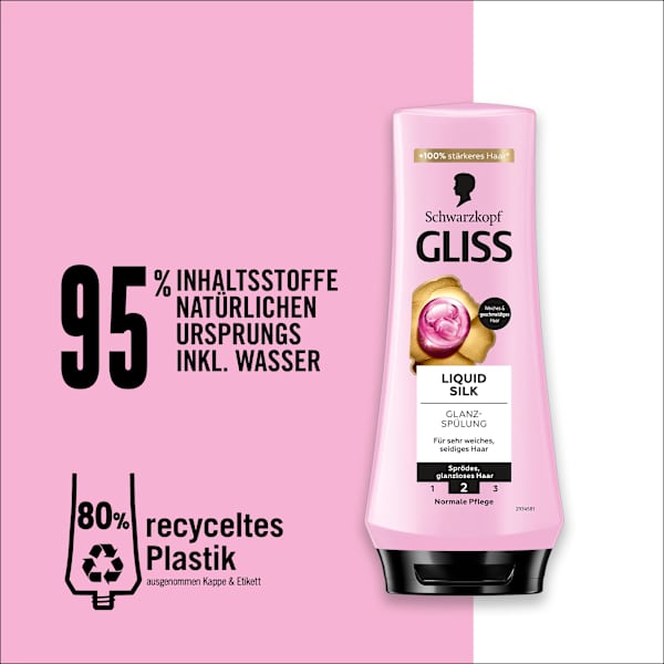 Conditioner Liquid Silk Schwarzkopf GLISS