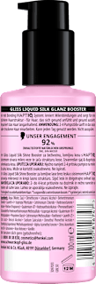 Haarkur Glanz Booster Liquid Silk Schwarzkopf GLISS