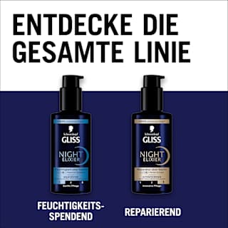 Haarkur Night Elixier Ultimate Repair Schwarzkopf GLISS