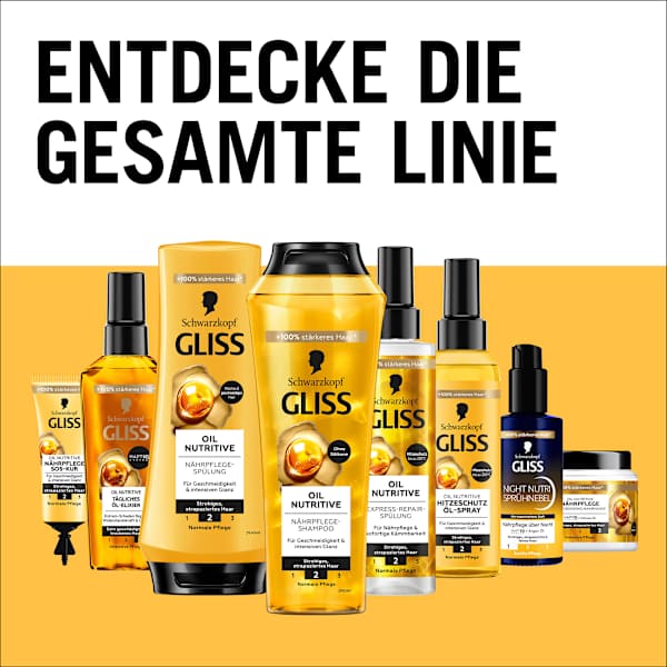 Haarkur SOS Oil Nutritive Schwarzkopf GLISS