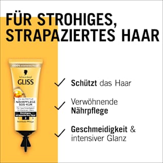 Haarkur SOS Oil Nutritive Schwarzkopf GLISS