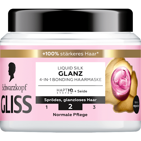 Haarmaske 4in1 Liquid Silk Schwarzkopf GLISS