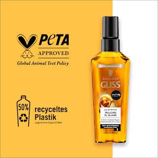Haaröl Tägliches Öl Elixier  Schwarzkopf GLISS