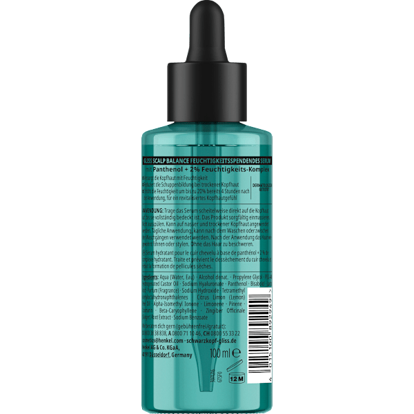 Haarserum scalp balance, feuchtigkeitsspendend Schwarzkopf GLISS