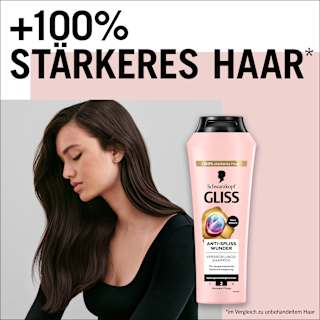 Shampoo Anti-Spliss Wunder Schwarzkopf GLISS