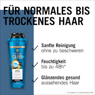 Shampoo Aqua Revive Schwarzkopf GLISS