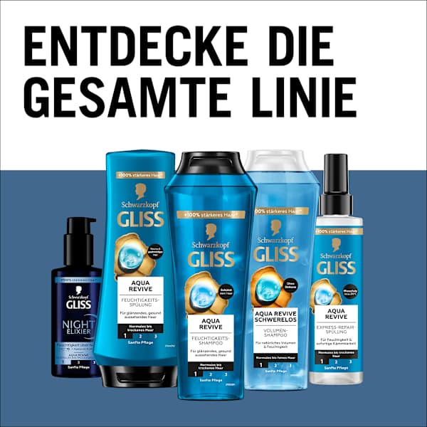 Shampoo Aqua Revive Schwarzkopf GLISS
