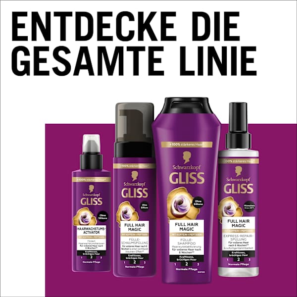 Shampoo Full Hair Magic Schwarzkopf GLISS