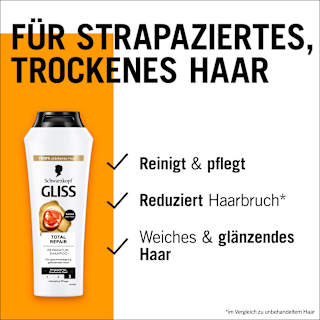 Shampoo Total Repair Schwarzkopf GLISS