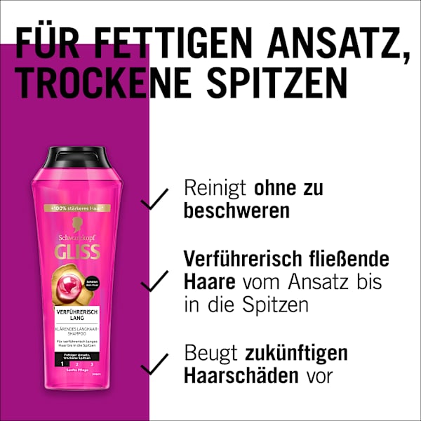 Shampoo Verführerisch Lang Schwarzkopf GLISS