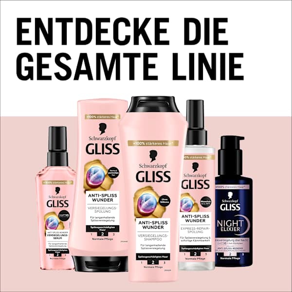 Sprüh-Conditioner Express-Repair Anti-Spliss Wunder Schwarzkopf GLISS