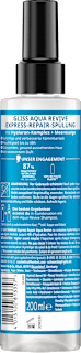 Sprüh-Conditioner Express-Repair Aqua Revive Schwarzkopf GLISS