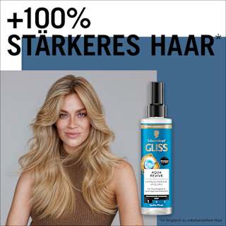 Sprüh-Conditioner Express-Repair Aqua Revive Schwarzkopf GLISS
