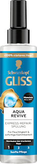 Sprüh-Conditioner Express-Repair Aqua Revive Schwarzkopf GLISS