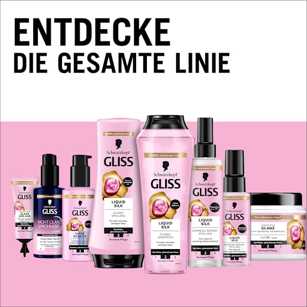 Sprüh-Conditioner Express-Repair Liquid Silk Schwarzkopf GLISS