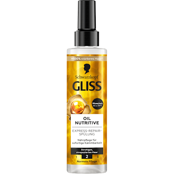 Sprüh-Conditioner Express-Repair Oil Nutritive Schwarzkopf GLISS
