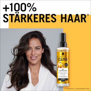 Sprüh-Conditioner Express-Repair Oil Nutritive Schwarzkopf GLISS