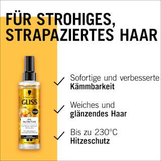 Sprüh-Conditioner Express-Repair Oil Nutritive Schwarzkopf GLISS