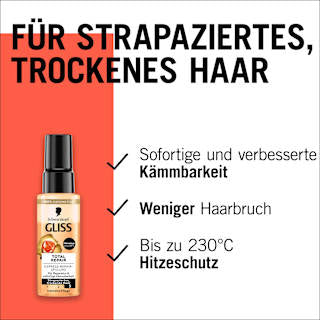 Sprüh-Conditioner Express-Repair Total Repair, Reisegröße Schwarzkopf GLISS