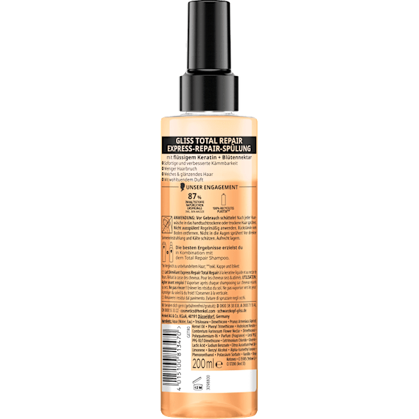 Sprüh-Conditioner Express-Repair Total Repair Schwarzkopf GLISS