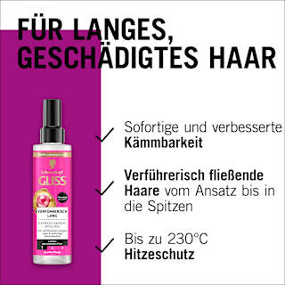 Sprüh-Conditioner Express-Repair Verführerisch Lang Schwarzkopf GLISS