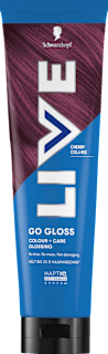 Farb-Glanzbehandlung Glossing Go Gloss, Cherry Cola Red Schwarzkopf LIVE