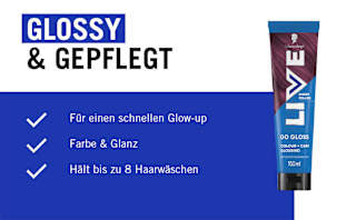 Farb-Glanzbehandlung Glossing Go Gloss, Cherry Cola Red Schwarzkopf LIVE