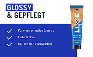Farb-Glanzbehandlung Glossing Go Gloss, Strawberry Soda Schwarzkopf LIVE